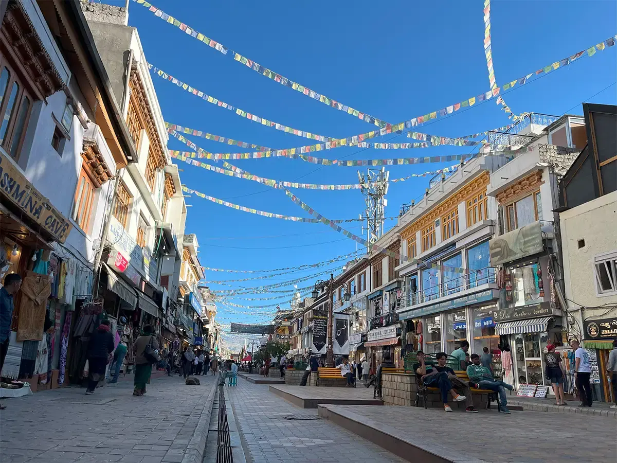 Leh Main Market