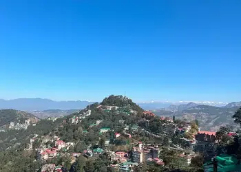 Mall Road, mountains, and popular places to visit in Shimla