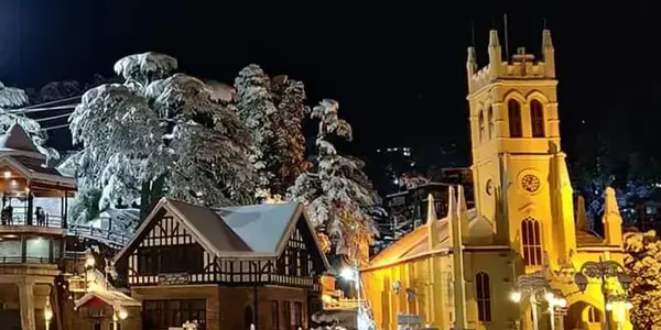 Mall Road, mountains, and popular places to visit in Shimla